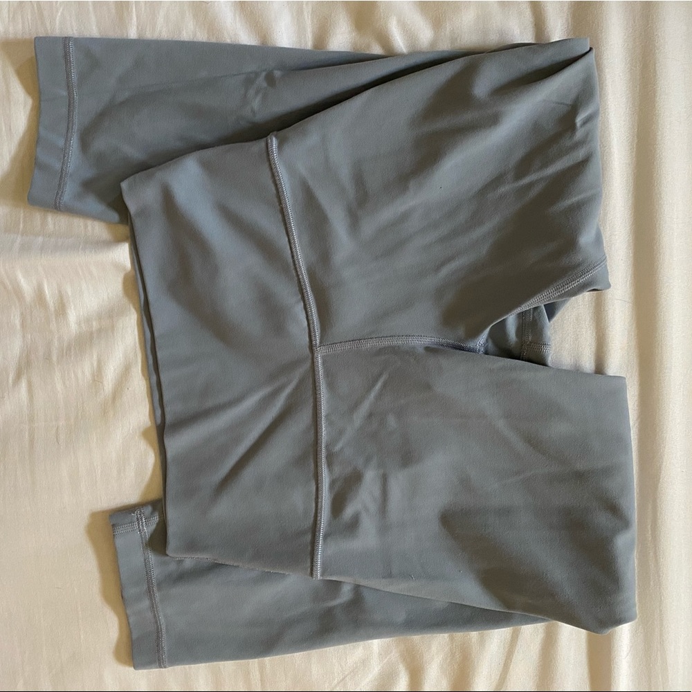 Lululemon align crop high waisted Chambray